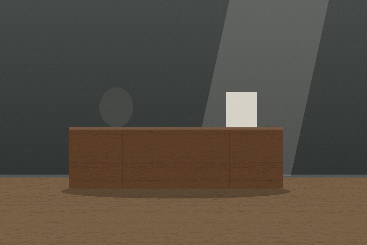 Sideboard in Nussbaum (Platzhalter)